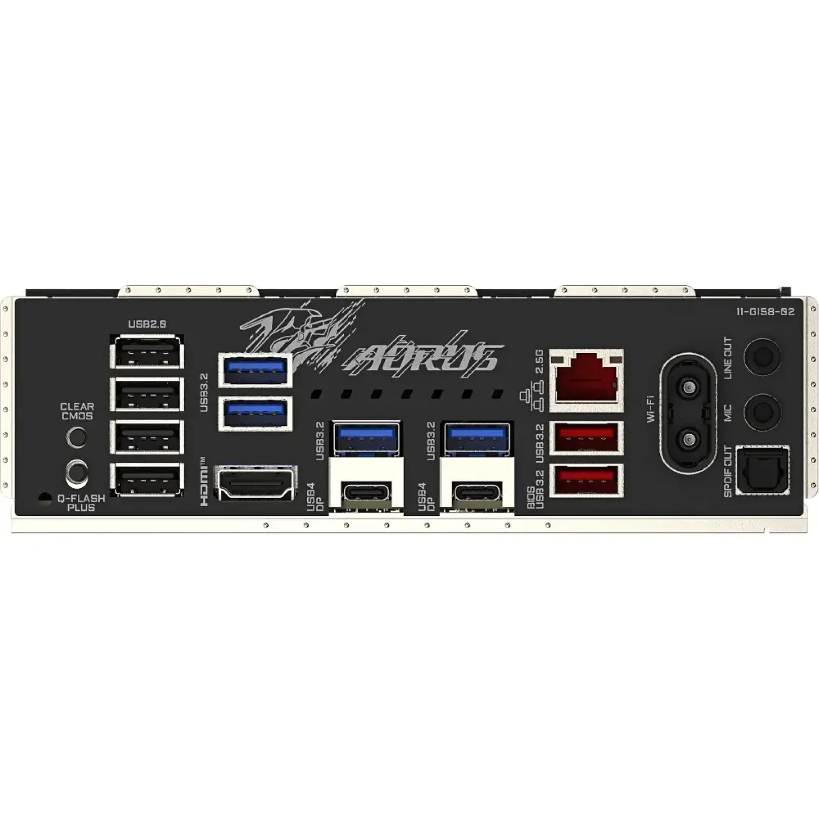 Материнская плата GIGABYTE sAM5 AMD X870 2xHDMI/2xUSB4 2xM. 2 2.5GbE LAN mATX X870M AORUS ELITE WIFI7 UA