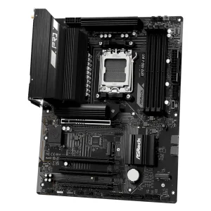 Материнская плата ASROCK sAM5 AMD X870 4xDDR5 HDMI/2xUSB4 3xM.2 2.5GbE LAN ATX X870 PRO-A WIFI UA