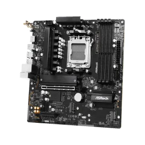 Материнская плата ASROCK sAM5 AMD A620A HDMI 3xM.2 4xDDR5 2.5GbE LAN mATX A620AM PRO-A WIFI UA