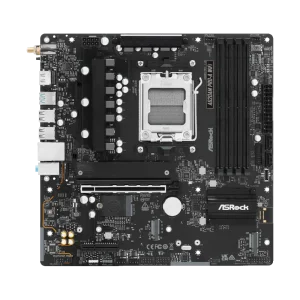 Материнская плата ASROCK sAM5 AMD A620A HDMI 3xM.2 4xDDR5 2.5GbE LAN mATX A620AM PRO-A WIFI UA