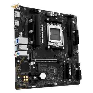 Материнская плата ASROCK sAM5 AMD A620A DP/HDMI 2xM.2 4xD DR5 2.5GbE LAN mATX A620AM-X WIFI UA