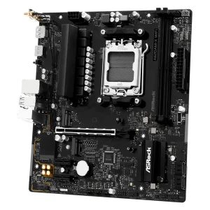 Материнская плата ASROCK sAM5 AMD A620A DP/HDMI 2xM.2 4xD DR5 2.5GbE LAN mATX A620AM-X WIFI UA