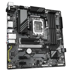 Материнская плата GIGABYTE s1700 Intel B760 HDMI/2xDP 4xDDR 5 2xM.2 2.5GbE LAN mATX B760M DS3H WIFI6E GEN5 UA