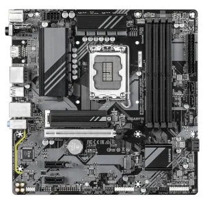 Материнская плата GIGABYTE s1700 Intel B760 HDMI/2xDP 4xDDR 5 2xM.2 2.5GbE LAN mATX B760M DS3H WIFI6E GEN5 UA
