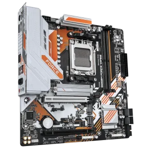 Материнская плата GIGABYTE sAM5 AMD B850 HDMI/DP 4xDDR5 2xM .2 2.5GbE LAN mATX B850M FORCE WIFI6E UA