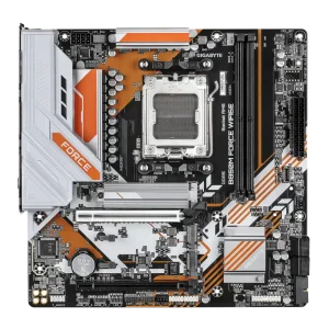 Материнская плата GIGABYTE sAM5 AMD B850 HDMI/DP 4xDDR5 2xM .2 2.5GbE LAN mATX B850M FORCE WIFI6E UA