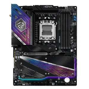 Материнская плата ASROCK sAM5 AMD X870 4xDDR5 HDMI/2xUSB4 Type-C 5xM.2 5GbE LAN ATX X870 NOVA WIFI UA