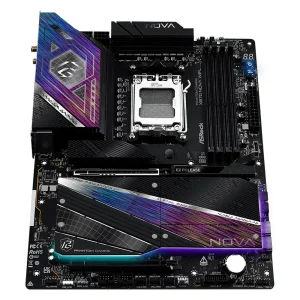 Материнская плата ASROCK sAM5 AMD X870 4xDDR5 HDMI/2xUSB4 Type-C 5xM.2 5GbE LAN ATX X870 NOVA WIFI UA