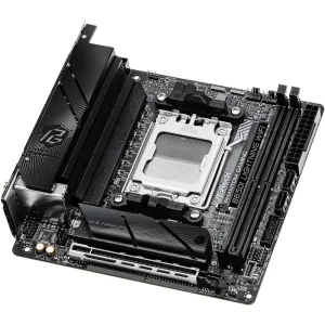 Материнська плата ASROCK sAM5 AMD B650 HDMI 2xM.2 2xDDR5 2.5GbE LAN mini-ITX B650I LIGHTNING WIFI UA