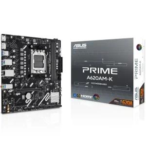 Материнська плата ASUS sAM5/2DDR5/HDMI/DP/2PCIe/1M.2/4S ATA PRIME A620AM-K UA