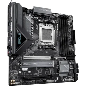 Материнская плата GIGABYTE sAM5 AMD B850 2xDP/HDMI 2xM.2 2. 5GbE LAN mATX B850M EAGLE WIFI6E UA