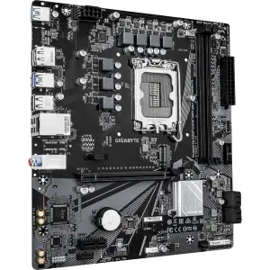 Материнська плата GIGABYTE s1700 Intel B760 HDMI/DP 2xDDR5 1xM.2 GbE LAN mATX B760M H V2 UA