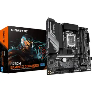 Материнская плата GIGABYTE s1700 Intel B760 HDMI/DP 2xM.2 2 .5GbE LAN mATX B760M GAMING X DDR4 GEN5 UA