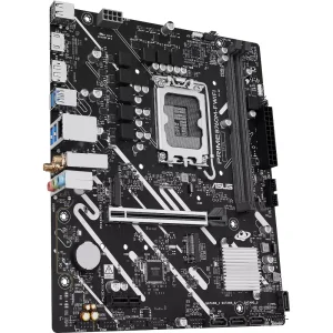 Материнская плата ASUS s1700/2DDR5/HDMI/DP/2PCIe/4SATA/ 2M.2 PRIME B760M-F WIFI UA