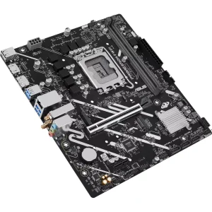 Материнская плата ASUS s1700/2DDR5/HDMI/DP/2PCIe/4SATA/ 2M.2 PRIME B760M-F WIFI UA
