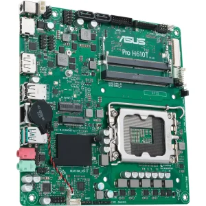 Материнская плата ASUS s1700/2SoDIMMDDR5/LDVS/HDMI/DP/2 SATA/1xM.2 PRO H610T-CSM UA