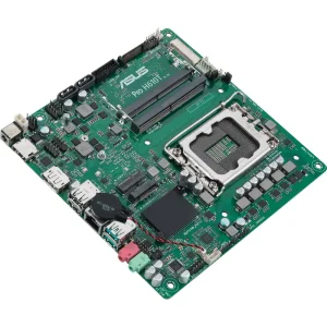 Материнская плата ASUS s1700/2SoDIMMDDR5/LDVS/HDMI/DP/2 SATA/1xM.2 PRO H610T-CSM UA