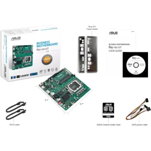 Материнская плата ASUS s1700/2SoDIMMDDR5/LDVS/HDMI/DP/2 SATA/1xM.2 PRO H610T-CSM UA