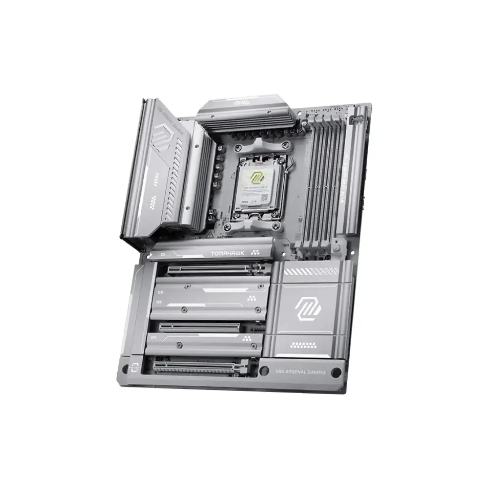 Материнська плата MSI sAM5/4DDR5/HDMI/2USB4/4PCIe/4M.2 /4SATA/LAN5Gb MAG X870E TOMAHAWK MAX WIFI PZ UA