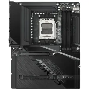 Материнская плата GIGABYTE sAM5 AMD B850 HDMI 4xM.2 5GbE LA N ATX B850 AORUS STEALTH UA