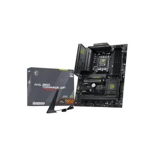 Материнская плата MSI sAM5/4DDR5/HDMI/3PCIe/3M.2/4SATA /LAN5Gb MAG B850 TOMAHAWK WIFI UA