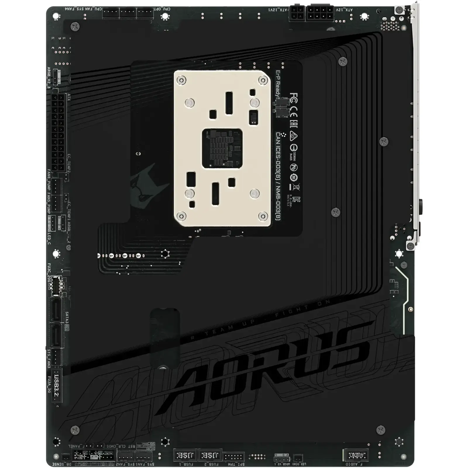 Материнская плата GIGABYTE sAM5 AMD X870 HDMI/2xUSB4 Type-C 4xM.2 5GbE LAN ATX X870 AORUS STEALTH UA