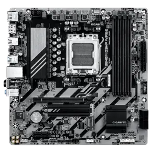 Материнская плата GIGABYTE sAM5 AMD B840 2хDP/HDMI 4xDDR5 2 xM.2 GbE LAN mATX B840M D3HP WIFI6E UA