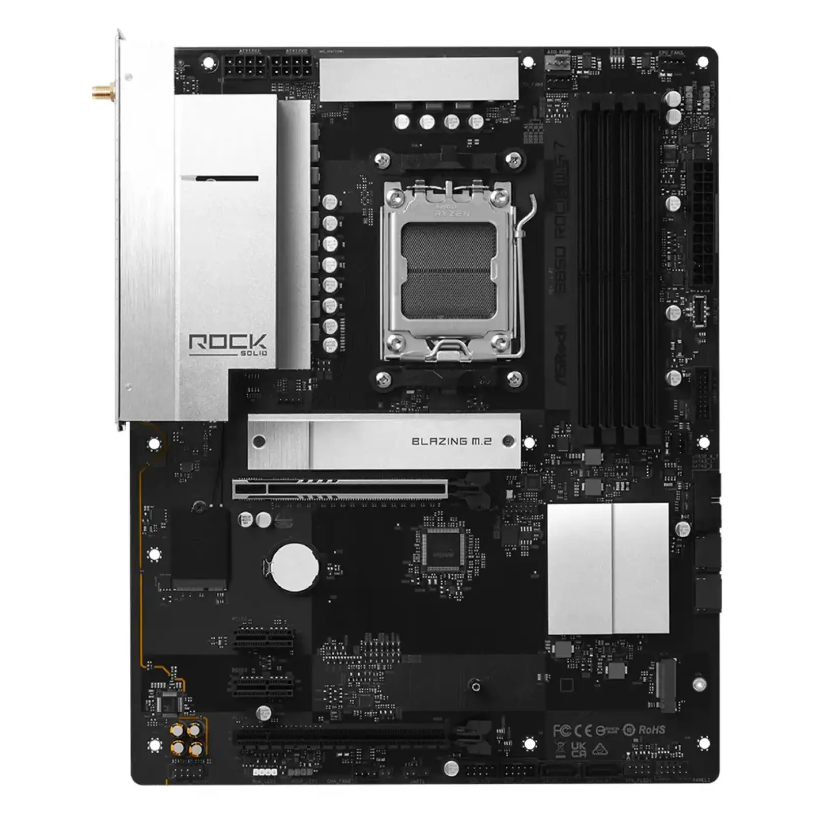 Материнская плата ASRock B850 Rock WIFI 7 s-AM5 B850 UA