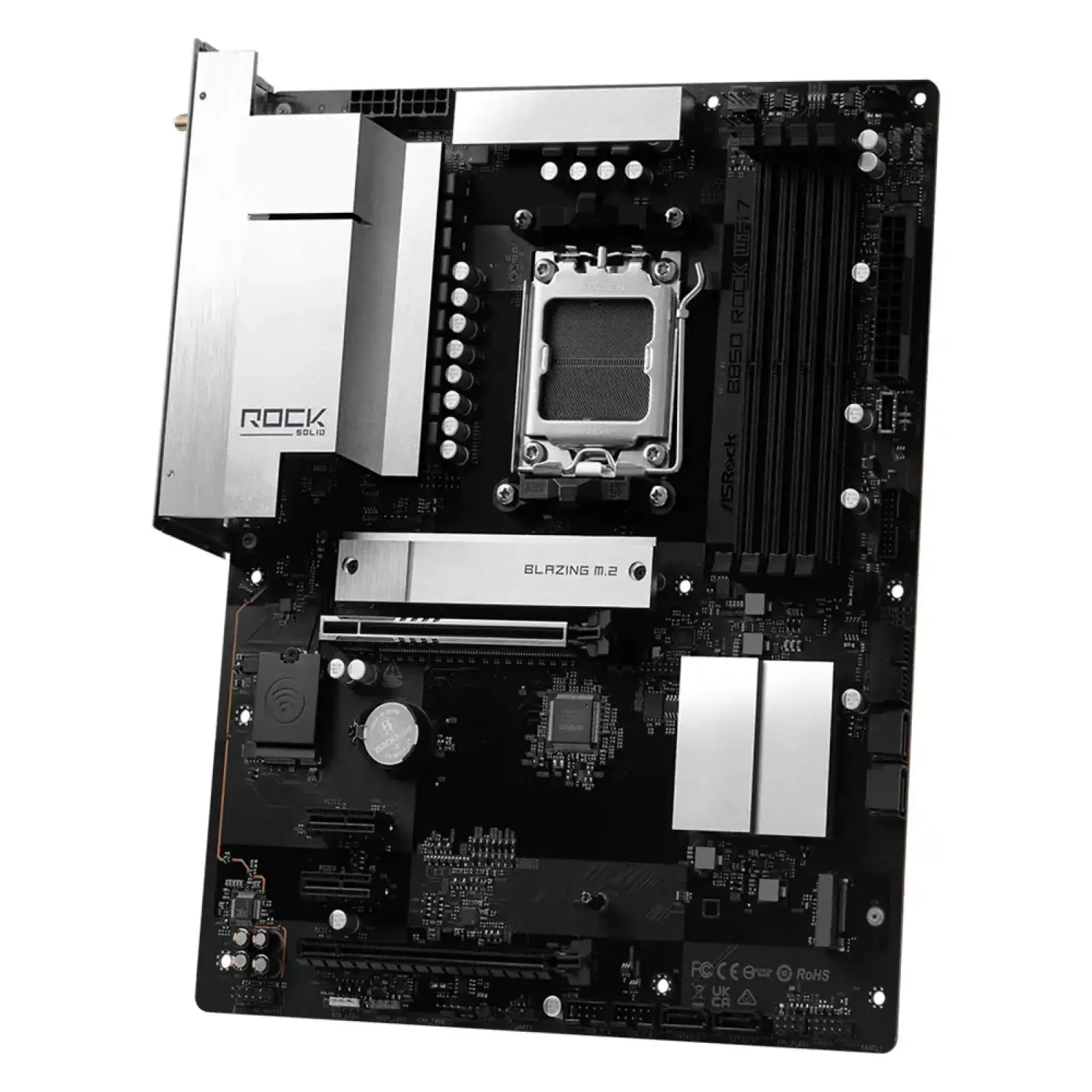 Материнская плата ASRock B850 Rock WIFI 7 s-AM5 B850 UA