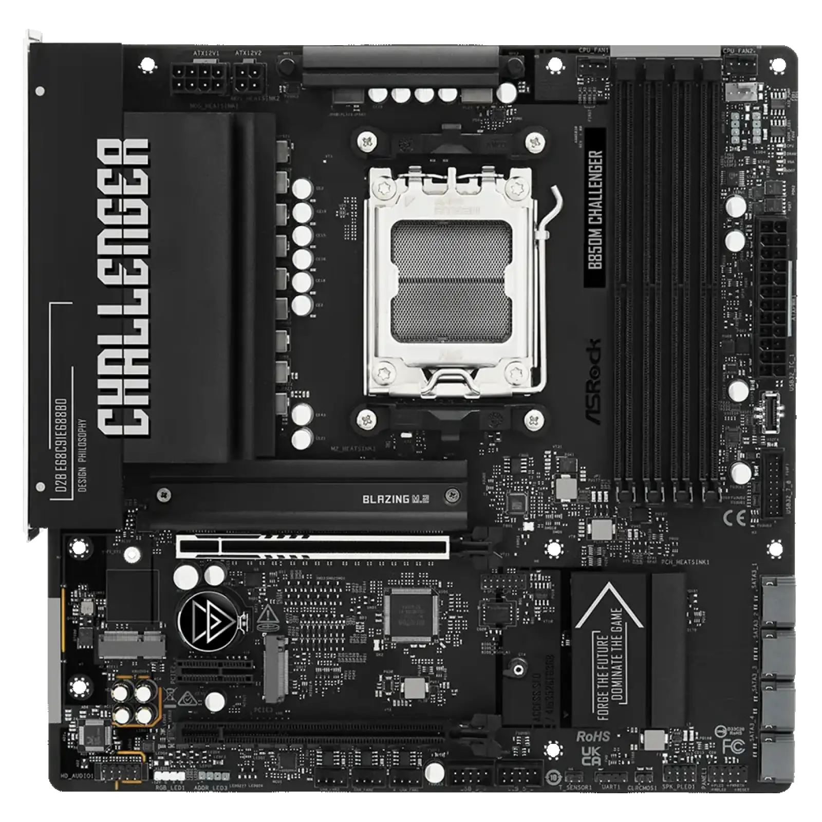 Материнская плата ASRock B850M Challenger s-AM5 B850 UA