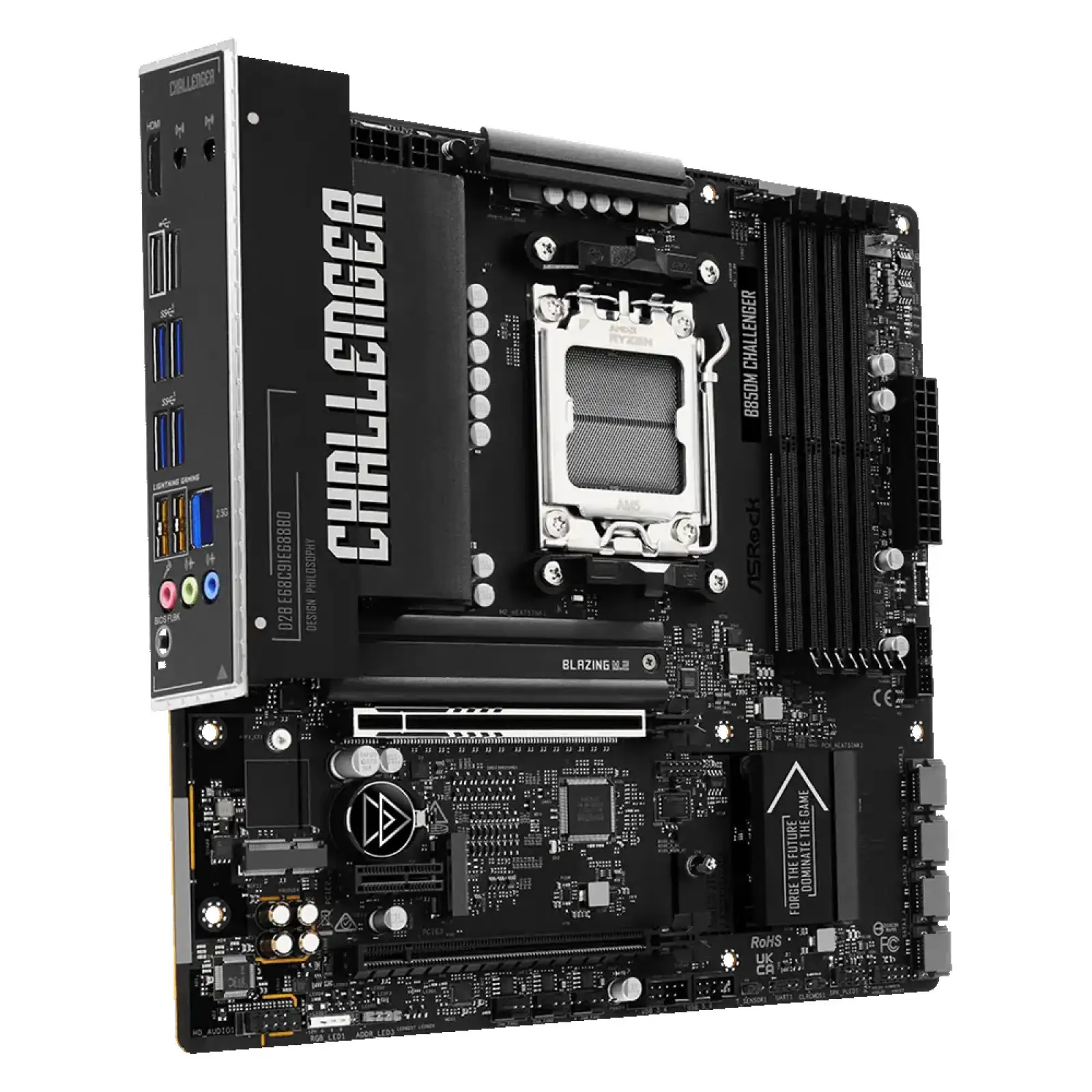 Материнская плата ASRock B850M Challenger s-AM5 B850 UA