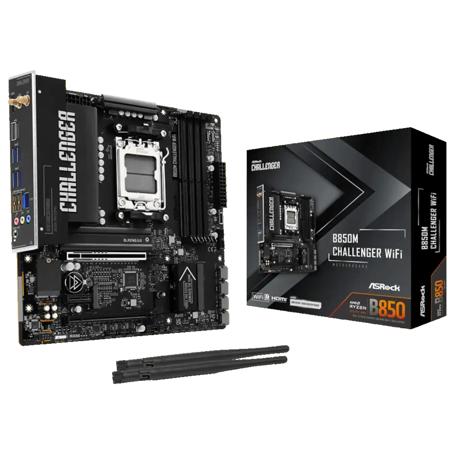 Материнская плата ASRock B850M Challenger WIFI s-AM5 B850 UA