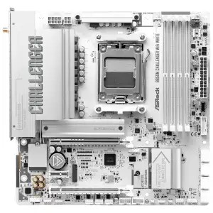 Материнская плата ASRock B850M Challenger WIFI White s-AM5 B850 UA