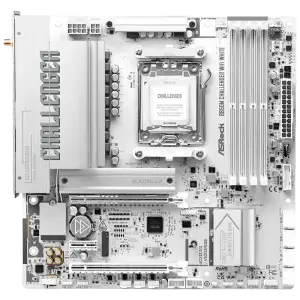 Материнская плата ASRock B850M Challenger WIFI White s-AM5 B850 UA