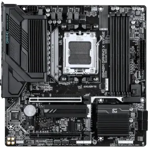 Материнская плата GIGABYTE sAM5 AMD B840 2xDP/HDMI 2xM.2 2. 5GbE LAN mATX B840M GAMING X WIFI6E UA