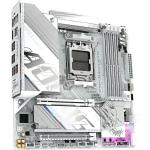 Материнская плата GigaByte X870M AORUS Elite WIFI7 Ice s-AM5 X870 UA