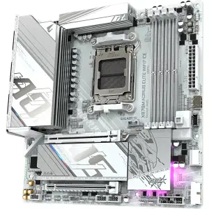 Материнская плата GigaByte X870M AORUS Elite WIFI7 Ice s-AM5 X870 UA