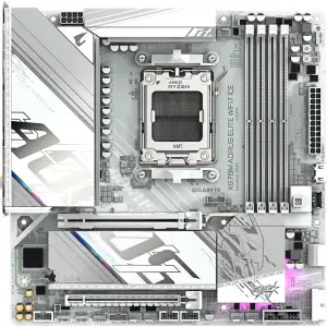 Материнская плата GigaByte X870M AORUS Elite WIFI7 Ice s-AM5 X870 UA