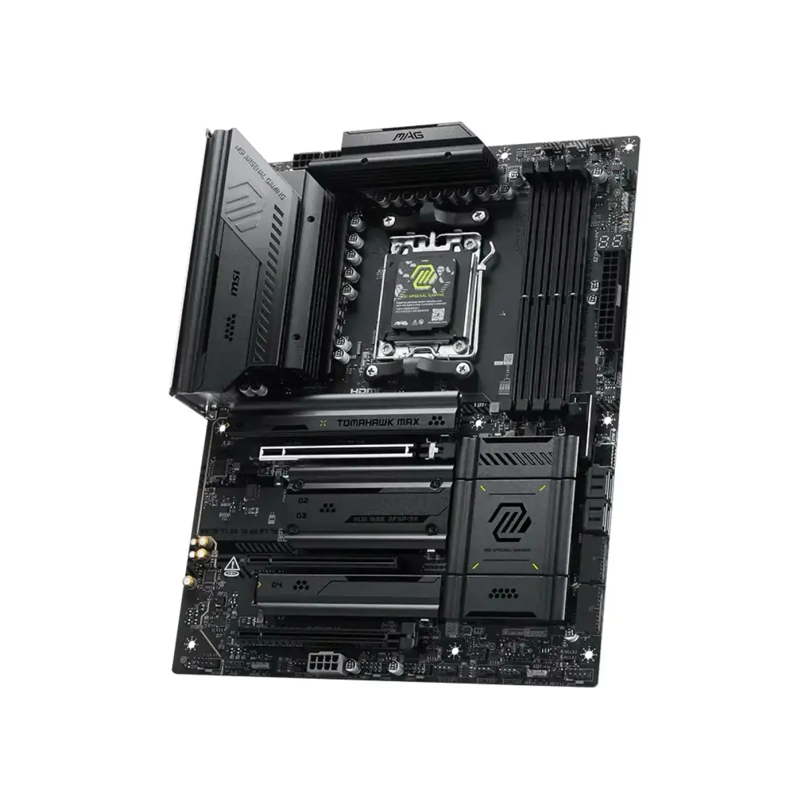 Материнская плата MSI sAM5/4DDR5/HDMI/2USB4/4PCIe/4M.2 /4SATA/LAN5Gb MAG X870E TOMAHAWK MAX WIFI UA