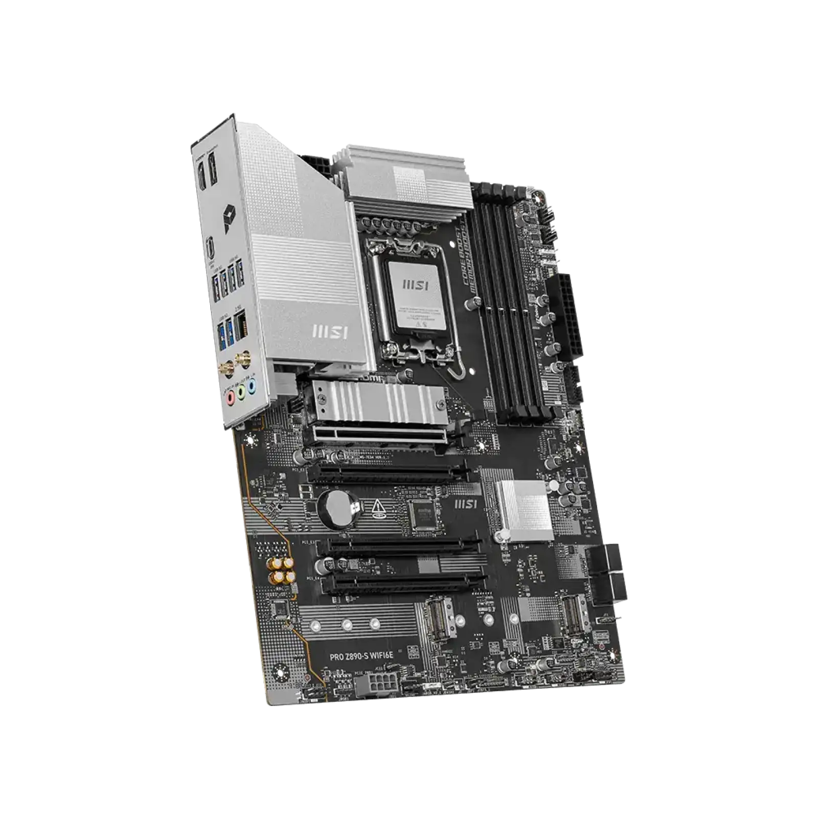 Материнська плата MSI Z890 s1851/4DDR5/HDMI/DP/4PCIe/3 M.2/4SATA/LAN2.5Gb PRO Z890-S WIFI6E UA