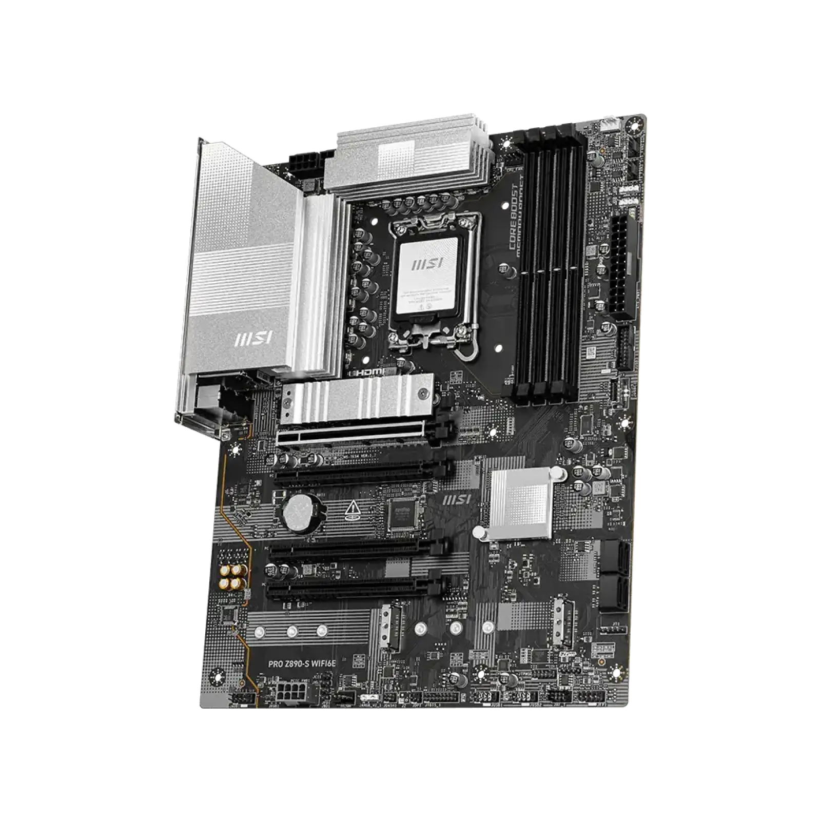 Материнська плата MSI Z890 s1851/4DDR5/HDMI/DP/4PCIe/3 M.2/4SATA/LAN2.5Gb PRO Z890-S WIFI6E UA
