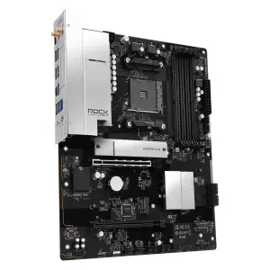 Материнская плата ASROCK AMD AM4 B550 4xDDR4 HDMI 3xM.2 2.5GbE Lan ATX B550 ROCK WIFI UA