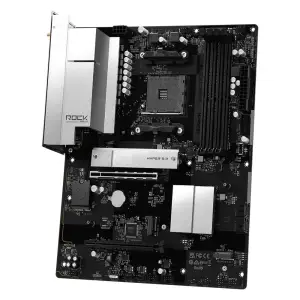 Материнская плата ASROCK AMD AM4 B550 4xDDR4 HDMI 3xM.2 2.5GbE Lan ATX B550 ROCK WIFI UA