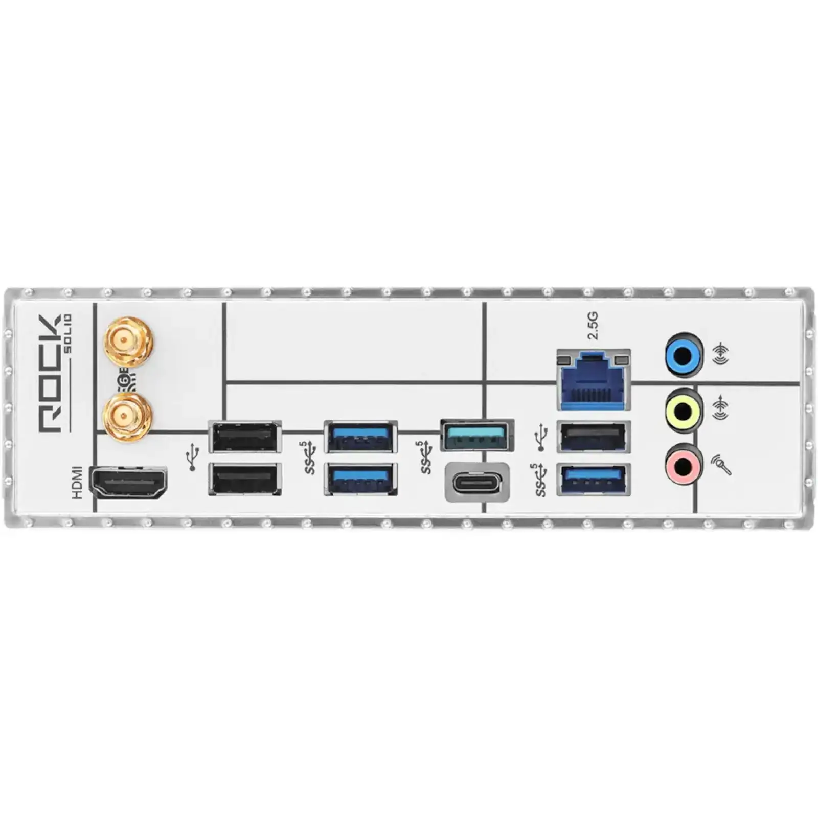 Материнская плата ASROCK AMD AM4 B550 4xDDR4 HDMI 3xM.2 2.5GbE Lan ATX B550 ROCK WIFI UA