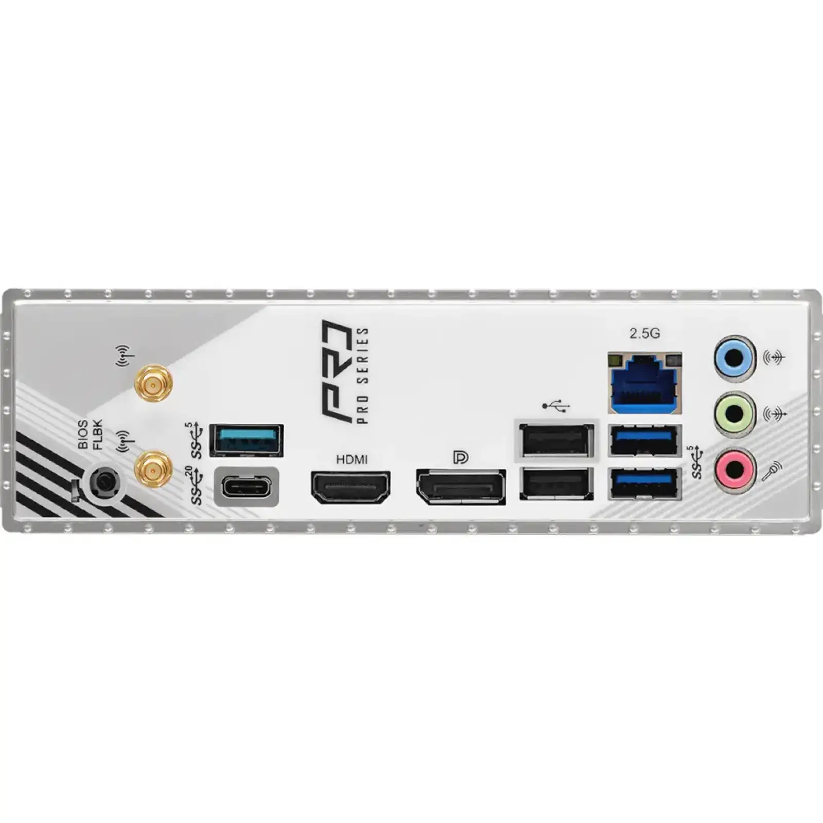 Материнская плата ASROCK s1851 Intel B860 4xDDR5 DP/HDMI 3xM.2 2.5GbE LAN mATX B860M PRO RS WIFI UA