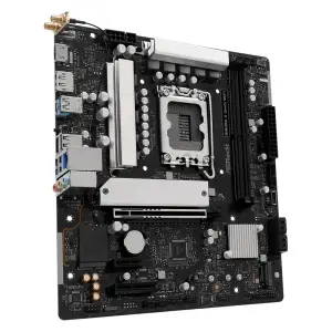 Материнська плата ASROCK s1851 Intel B860 2xDDR5 DP/HDMI 2xM.2 2.5GbE LAN mATX B860M-X GEN5 WIFI UA
