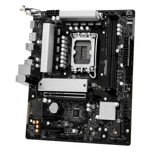 Материнська плата ASROCK s1851 Intel B860 2xDDR5 DP/HDMI 2xM.2 2.5GbE LAN mATX B860M-X GEN5 WIFI UA
