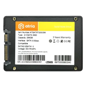 SSD накопичувач ATRIA 2.5" SSD 256GB XT200 SATA 3.0 ATSATXT200/256 UA