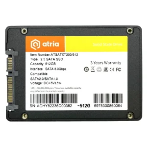 SSD накопитель ATRIA XT200 512 GB (ATSATXT200/512) UA