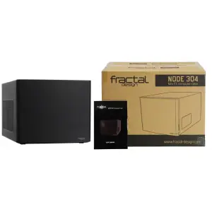 Корпус Fractal Design Node 304 Black Без БП (FD-CA-NODE-304-BL) UA